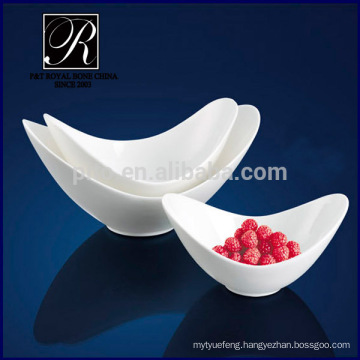 PT chaozhou porcelain factory, ceramic salad bowl, new shape deep bowls